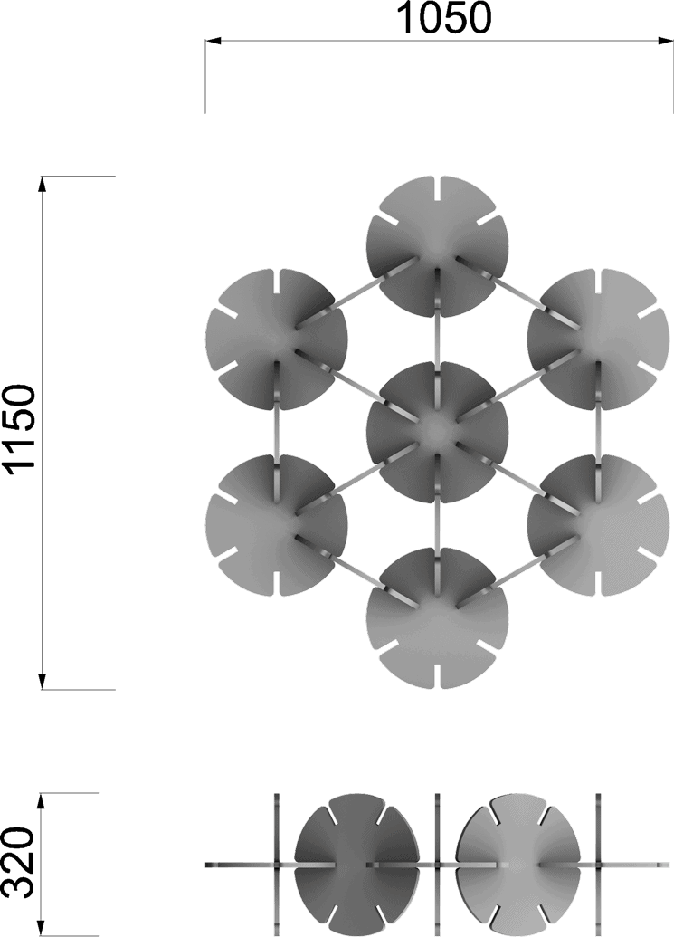 14six8-StratoScape-Raft-18-Dew-Orbit-Single-Module-Dimensions